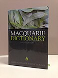 Páté vydání Macquarie Dictionary.