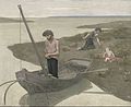 Pierre Puvis de Chavannes, Den fattige fisker, 1881, Musée d'Orsay