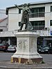 Statue de la ville de Cayenne rendant hommage à Victor Schœlcher, rédacteur du Décret d'abolition de l'esclavage du 27 avril 1848.