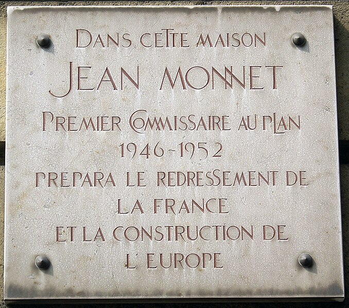 File:Plaque Jean Monnet, 18 rue de Martignac, Paris 7.jpg