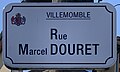 Rue Marcel-Douret à Villemomble.