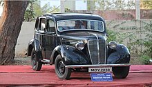 1948 Hindustan 10 Pragyan 2013 exhibitions vintage car.jpg