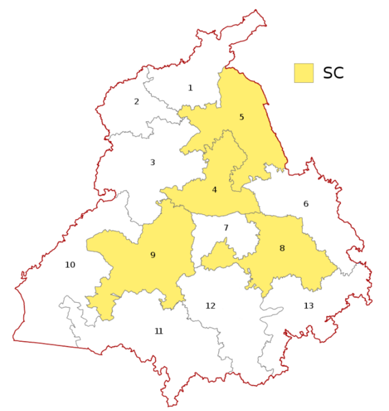 File:Punjab Lok Sabha constituency map.png