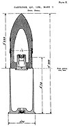 QF 1 pounder pom-pom Mk I steel shell diagram 1902