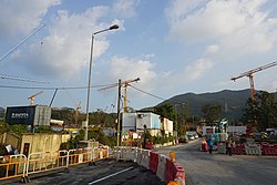 Construction site of Queen's Hill Estate Queen's Hill Estate under construction in January 2019.jpg