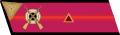 Петличный знак младшего сержанта РККА (с 1940 по 1943 г.)