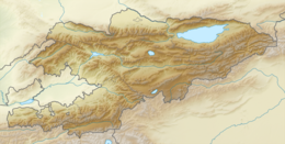 Mappa di localizzazione: Kirghizistan