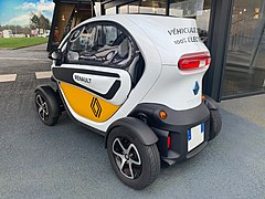 Renault Twizy de la gamme Renault Z.E. du constructeur français au losange.