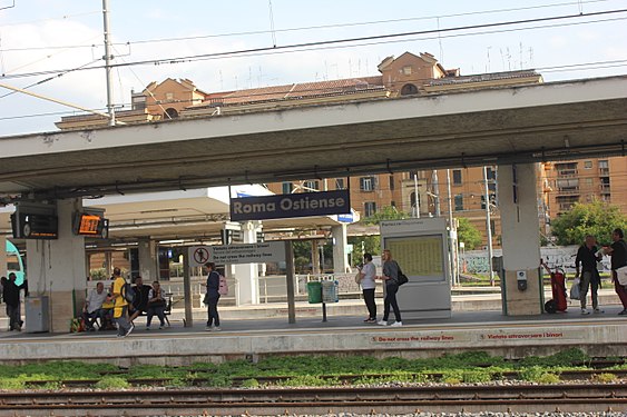 Roma Ostiense railway station