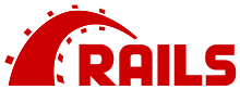 Descripción de la imagen Ruby On Rails Logo.svg.