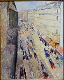 Rue de Rivoli, by Edvard Munch, 1891, oil on canvas - Fogg Art Museum, Harvard University - DSC01583.jpg
