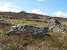 Ruins of a village on Rùm