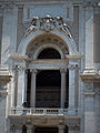 Center window of the façade