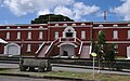 Barracks, drill house