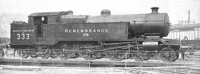 File:SR 4-6-4T L1 class locomotive, 333 Remembrance (CJ Allen, Steel Highway, 1928).jpg