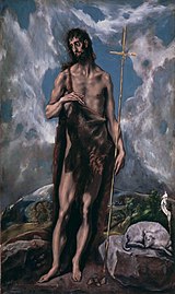 St. John the Baptist, El Greco (c. 1600)