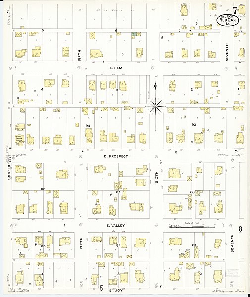 File:Sanborn Fire Insurance Map from Red Oak, Montgomery County, Iowa. LOC sanborn02801 004-7.jpg