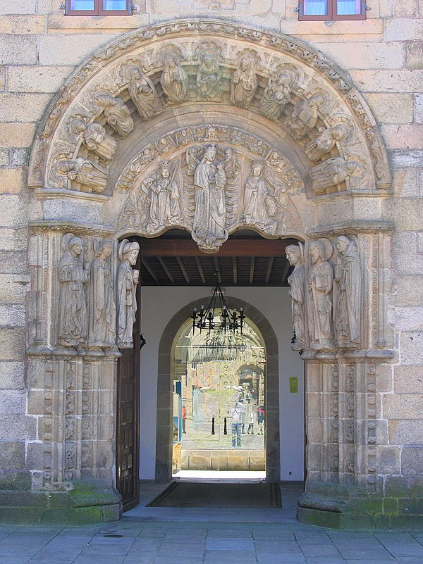 Pazo de Fonseca, part of the University of Santiago de Compostela, the founding institution of the CGU.