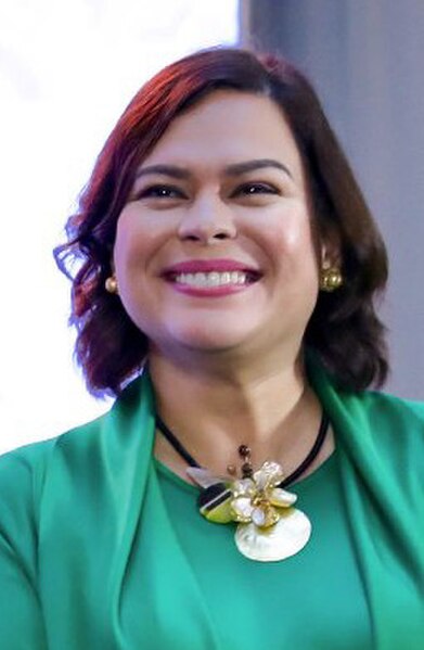 Image: Sara Duterte Carpio in June 2019 (cropped)