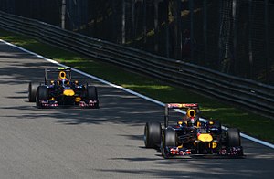 Red Bull Racing: Historique, Résultats en championnat du monde de Formule 1, Palmarès des pilotes de Red Bull Racing