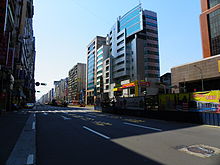 Geschäftsviertel an der Nanjing East Road