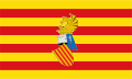 Bandera del Consell Preautonòmic valencià, versió original de 1980