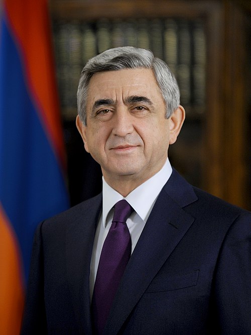 Image: Serzh Sargsyan official portrait