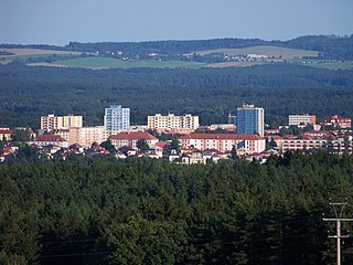 Sezimovo Ústí Town in South Bohemian, Czech Republic
