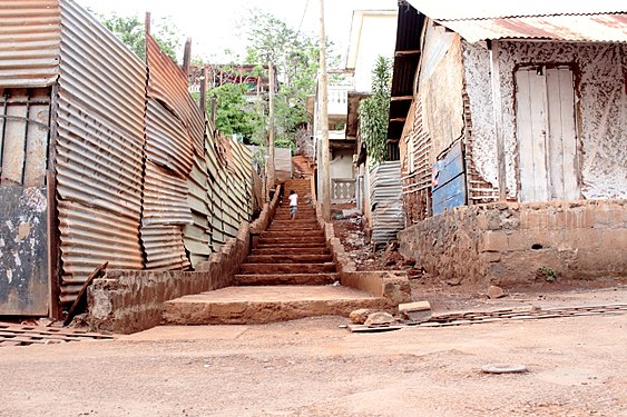 Bien que Mayotte soit le plus pauvre territoire français d’outre-mer, les cabanes en matériaux premiers ne sont pas seulement symbole de pauvreté. Culturellement, le passage à la majorité chez le jeune homme à Mayotte est marqué par la construction de sa propre habitation traditionnelle : le « banga ». Constitué principalement de terre, de paille et de bois, le banga abrite aussi à Mayotte les familles les plus modestes tout comme les cases en tôle. Aujourd’hui, il est courant de voir ces mêmes bangas dissimulés ou améliorés, habillés par des tôles et d’autres matériaux plus coûteux que les matières premières.