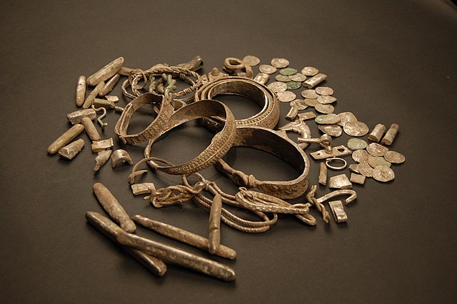 Items from the Silverdale Hoard