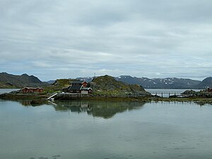 Skipsfjorden På Magerøya: Fjord i Nordkapp i Finnmark