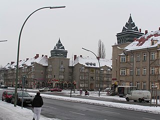 Falkenhagener Feld Quarter of Berlin in Germany