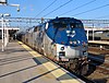 Springfield Shuttle train at New Haven in 2018