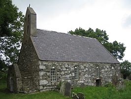 De voormalige parochiekerk van Marown, St Runius