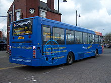 Stagecoach North East Plaxton Verde bodied Volvo B10B at Teesside Running Day in April 2012