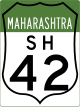 State Highway 42 (Maharashtra).svg