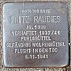 Stolperstein Stiftstrasse 68 (Fritz Raudies) in Hamburg-St.  Georg.JPG