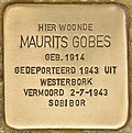 Stolperstein für Maurits Gobes (Amsterdam).jpg