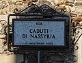 wikimedia_commons=File:Street sign Via Caduti di Nassyria (Gravedona ed Uniti).jpg