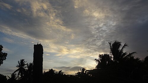 Sun set in jaffna.JPG