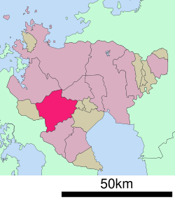 Location of Takeo