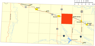 <span class="mw-page-title-main">Talbot Township, Bowman County, North Dakota</span> Township in North Dakota, United States