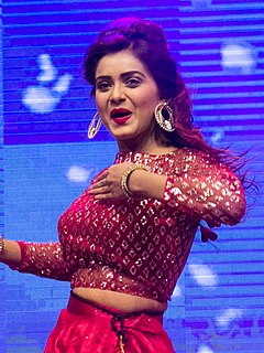 Tanjin Tisha Bangladeshi actress, model and television presenter