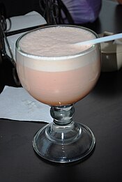Drink called tascalate served in Palenque TaxcalatePalenque.JPG
