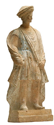 Terrakota Statue eines Makedoniers 3 Jhdt v Chr.jpg