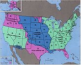 Thu nhận các tiểu bang vào liên bang và mở rộng lãnh thổ, Cục Điều tra Dân số Hoa Kỳ