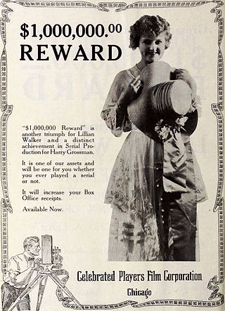 <i>The $1,000,000 Reward</i> 1920 film by George Lessey