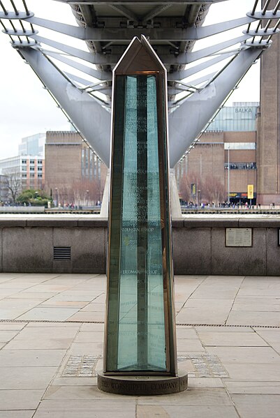 File:The Millennium Measure, Thames Path, London - geograph.org.uk - 1779160.jpg