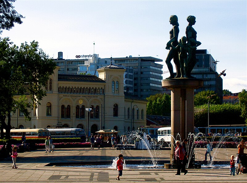 File:The Nobel Peace Center in the background..jpg