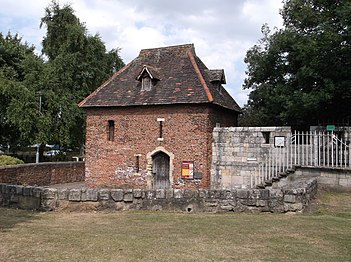 Red Tower di kota new York dinding (1).JPG